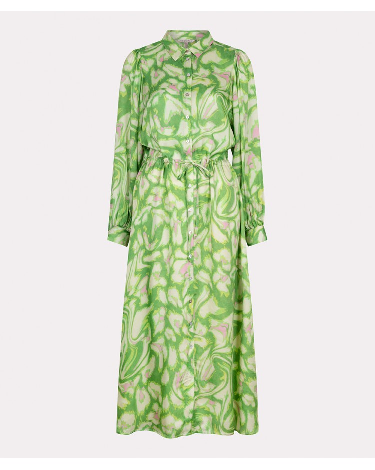 Φόρεμα maxi floral Shell: 54% Visc- 46% Ray / Lining: 100% Visc SP25.15004